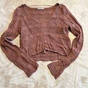 O’Neill Women's Mauve Knit Sweater